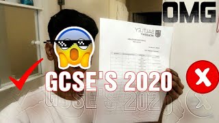 OPENING MY GCSE RESULTS 2020 CORONA EDITION😱📚 [upl. by Quitt]