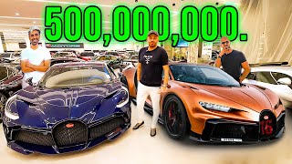 Inside Dubai Billionaires 500000000 Car Dealership ANDREW TATES BUGATTI [upl. by Ellednahs]