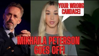 MIKHAILA PETERSON CALLS OUT CANDACE OWENS BECAUSE OF THIS [upl. by Lleon740]