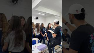 Vixe 😯 shortsvideoviral shorts influencer challenge trending comedia escolamemes professor [upl. by Odnamla]