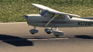 XPlane 11  Touch and Go  Cessna 172SP [upl. by Etnoved679]