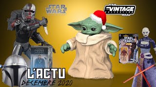 Lactu des figurines Star Wars black series et the vintage collection décembre 2020 [upl. by Malva]