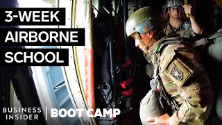 What Army Paratroopers Go Through At Airborne School  Boot Camp [upl. by Atekehs251]