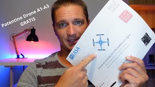 Come Ottenere il Patentino Drone A1A3 GRATIS per tutti  ITA [upl. by Htebaile]