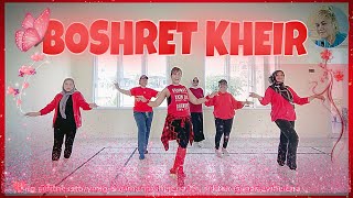 BOSHRET KHEIR  Hussain Al Jassmi  Choreography  Bellydance [upl. by Nitsyrk]