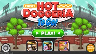 Papa’s Hot Doggeria To Go  Day 133  Rank 90 Perfect Day [upl. by Amery934]