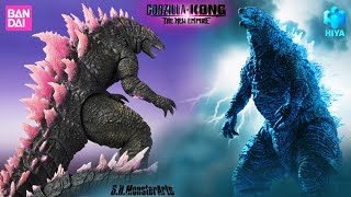 PREVIEW  GODZILLA EVOLVED BANDAI SH MonsterArts  GODZILLA ENERGIZED HIYA TOYS  PT BR [upl. by Tteirrah]