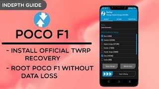 INSTALL OFFICIAL TWRP CUSTOM RECOVERY ON POCOPHONE F1  ROOT YOUR POCO F1 WITHOUT DATA LOSS [upl. by Aliwt656]