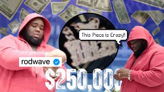 Rod Wave celebrates his new album by dropping 250000 at Jewelry Unlimited [upl. by Gerard]