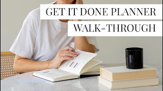 STIL  2022 Get It Done Planner WalkThrough [upl. by Novyad757]