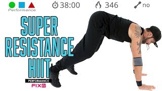 Resistance HIIT Allenamento HIIT Brucia Grassi Con Esercizi Per Dimagrire e Tonificare [upl. by Hughie]