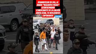 ¡Desmantelan en cali banda vigilantes paisas [upl. by Onnem]