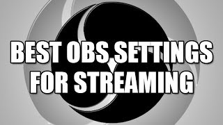 OBS  Best settings to use for streaming  Black Magic Intensity Pro [upl. by Lavicrep753]