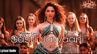 JAWAANI  Official Audio  Mayaan  Mayaan Lyrics  New Song 2024 [upl. by Anna-Diana]