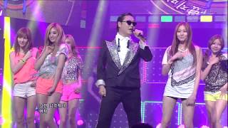 PSY0729SBS InkigayoGANGNAM STYLE 강남스타일 [upl. by Garratt132]