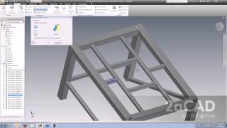 Frame Generator en Autodesk Inventor [upl. by Nhabois]