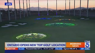 Ontario Top Golf opens to public [upl. by Etnomaj550]