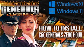 USA Air Force  Command amp Conquer Generals Zero Hour  1 vs 7 HARD Gameplay [upl. by Maurilla403]