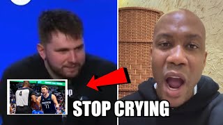 Stephon Marbury BRUTALLY HONEST About Luka Doncic Defense In NBA Finals [upl. by Lubbi]