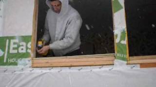 how to installreframe new construction windows [upl. by Norvun687]