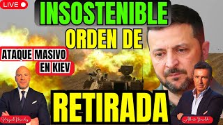 ÚLTIMA HORA I PÁNICO EN UCRANIA KIEV ATAQUE MASIVO DE RUSIA UCRANIA SE RETIRA EN KURSK [upl. by Ajani]