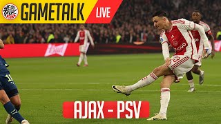 GameTalk  Ajax 1  1 PSV  Eredivisie [upl. by Lubeck]