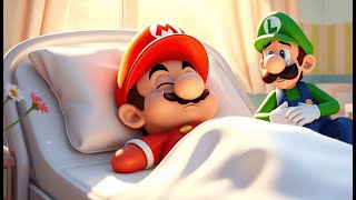 Marios SURPRISING Death  Lego Luigi enter the Nintendo Switch to save Mario Mario Story [upl. by Ddat114]