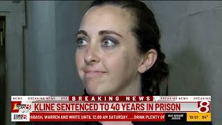 Kegan Kline sentenced to 40 years in prison [upl. by Samuella]