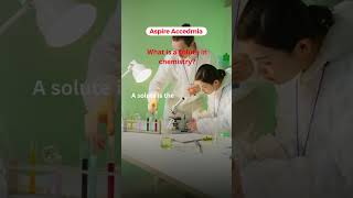 Solute in chemistry chemistry solution solute viralvideo trending education science foryou [upl. by Elleyoj644]