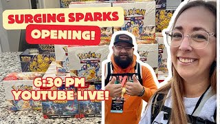 Tier One Collectables is live Opening Surging Sparks [upl. by Alleacim]