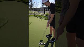 Par 4 at Top Golf mini golf ⛳️ shorts [upl. by Edmondo]