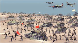 15 MILLION SOVIETS STORM CHINA  JAPANESE LAST STAND in MANCHURIA  CINEMATIC FILM [upl. by Ainecey703]