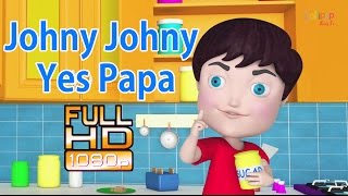 Johny Johny Yes Papa New  Nursery Rhyme Simpler Version [upl. by Eelatan182]