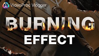 How to Create the Burning Effect  Easy Fire Burning Transition [upl. by Tibbitts]