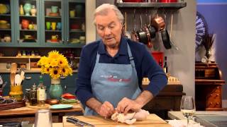 Jacques Pépin Techniques How To Truss a Chicken for Roasting [upl. by Regnig]