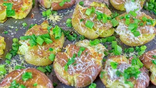 Papas al Horno con Parmesano y Cebollina [upl. by Katalin]