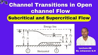 Channel Transitions in open Channel momentum application [upl. by Rolyak]