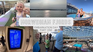 Embarkation Day  Part One  Norwegian Fjords Cruise  P amp O [upl. by Layton]