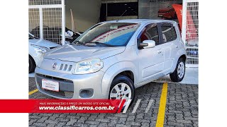 Fiat Uno Vivace 10 Flex Manual 2011 [upl. by Akilam]