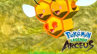 Alpha Combee Pokemon Legends Arceus Location [upl. by Prissie]