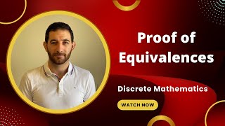 Proof of Equivalences Discrete Math [upl. by Nenad]