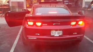 10 Camaro shooting flames with new exhaust [upl. by Ashbey]