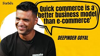 Why Quick Commerce is a better business model than ecommerce with Deepinder Goyal [upl. by Tartaglia]