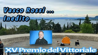 Vasco Rossi a lui il XV Premio del Vittoriale 17 Aprile 2024 [upl. by Kassaraba]