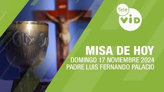 Misa de hoy ⛪ Domingo 17 Noviembre de 2024 Padre Luis Fernando Palacio TeleVID MisaDeHoy Misa [upl. by Flieger448]