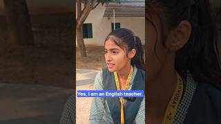 English Conversation practice  Spoken English in Gov school education viralvideo shorts ytshort [upl. by Ramled]