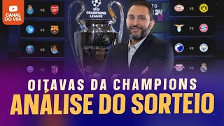 OITAVAS DA CHAMPIONS PSG SERÁ FAVORITO [upl. by Yretsym]