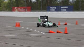 Michigan FSAE 2024 IC Autocross [upl. by Harelda501]