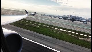 A350 XWB Singapore Airlines High Flex Takeoff KSFO [upl. by Atoked]