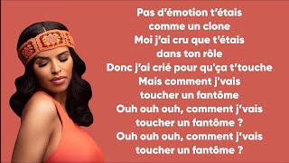 Imen Es  Fantôme ParolesLyrics [upl. by Elehcor]